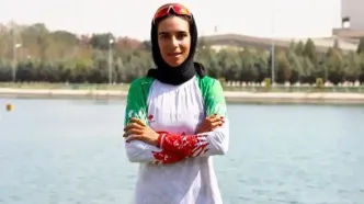 دختر المپیکی رویینگ ایران: با هیچ مربی مشکل ندارم