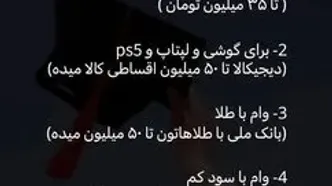 ببینید| معرفی ۵ نوع وام فوری برای دانشجویان + مبلغ و شرایط