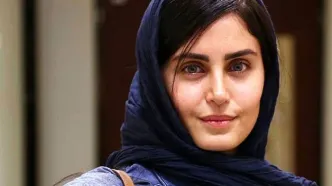 جشن تولد متفاوت الناز شاکردوست در کنار خانه آتش گرفته اش