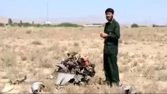 انهدام پهپاد پیشرفته اسرائیل در استان مرکزی