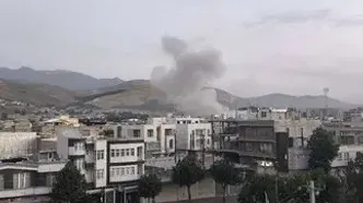 اولین تصاویر از حملات اسرائیل به پیرانشهر