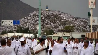 یک نوزاد در صحرای عرفات به دنیا آمد