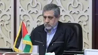 ‌تصویر فرمانده شهید ایرانی در کنار کوادکوپتر ساقط شده اسرائیل