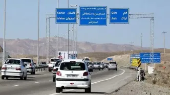 اصابت پرتابه به آزادراه تهران_قم؛ انسداد بخشی از مسیر