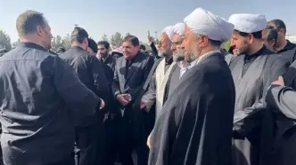 مراسم خاکسپاری سردار شهید حاجی زاده برگزار شد