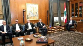 دیدار عراقچی با رئیس پارلمان لبنان