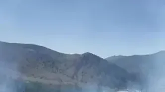 آتش‌سوزی گسترده در پارک ملی گلستان؛ درخواست بالگرد و اعزام نیروی تازه نفس