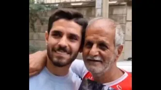 خاص‌ترین ماشین دنیا حاصل عشق یک پیرمرد به پرسپولیس