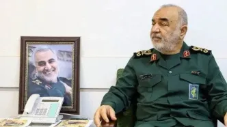 عکس های دردناک از سردار سلامی فرمانده بلندپایه سپاه که در حمله اسرائیل به ایران شهید شد