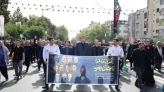 حضور مدیرعامل، اعضای هیأت‌مدیره، مدیران ارشد و کارکنان بانک توسعه صادرات ایران در آیین تشییع شهدای اقتدار