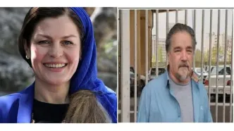 ناگفته های رضا خندان از کشته شدن مهرانگیز ایمن پور هنگام حمله اسرائیل به زندان اوین/ هنوز پیکر همسرم را تحویل نگرفته ام