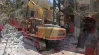 خسارت شدید به ساختمان‌های مسکونی تهران در پی حملات رژیم صهیونیستی