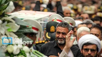 تشییع پیکر شهید مدافع وطن در ارومیه