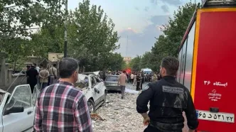 تصاویر: حمله رژبم صهیونیستی به برخی مناطق در تهران