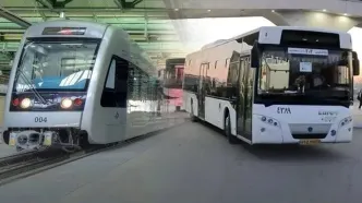 مترو واتوبوس در تهران رایگان شد