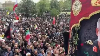 ورود پیکر شهدا به میدان آزادی