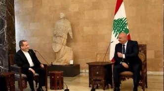 دیدار عراقچی با رئیس‌جمهور و وزیر خارجه لبنان/ تصاویر