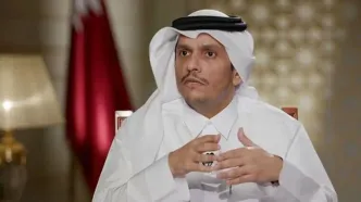 قطر: آمریکا درخواست آتش‌بس با ایران را داد
