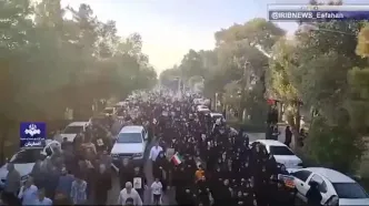 تشییع و خاکسپاری ۱۰ شهید مدافع وطن در اصفهان