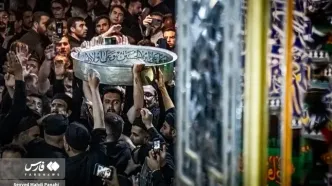 تصاویر؛ آیین سنتی طشت‌گذاری در اردبیل