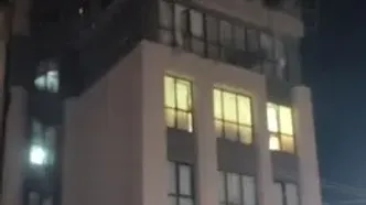 طبقاتی از یک ساختمان در قم، هدف اسرائیل قرار گرفت