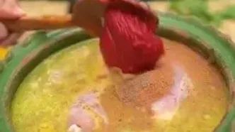 سبز فسنجون غذای محلی گیلان