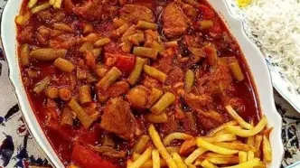 این خورش متفاوت را با گوشت و سبزیجات درست کنید!