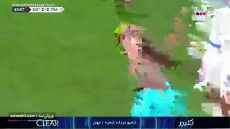 خلاصه بازی اسپانیا 5 - فرانسه 4