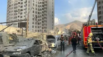 کدام مناطق تهران هدف حمله اسرائیل قرار گرفتند؟/ اینفوگرافی