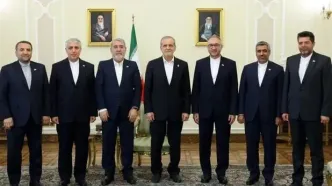 دیدار ۶ سفیر جدید ایران با پزشکیان