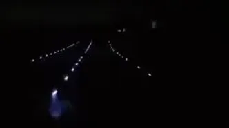 نورپردازی جاده های بلژیک برای شب را ببینید