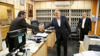 بازدید میدانی عضو هیأت مدیره بانک کشاورزی از شعب تهران بزرگ