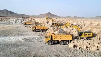 ویدئو: فعالیت شبانه‌روزی معدن‌کار باختر در معدن مس جانجا؛ ۱۲ میلیون تن باطله‌برداری تاکنون