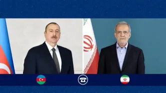 تاکید رؤسای جمهور ایران و آذربایجان بر تعمیق روابط برادرانه