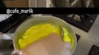 طرز تهیه پنیر برشته معروفِ امیر در سریال تاسیان