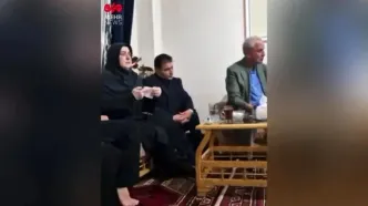 ببینید| همدردی دستیار رییس جمهور با خانواده الهه حسین نژاد