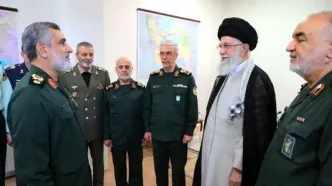 روزی که سرداران سلامی و حاجی‌زاده از رهبر انقلاب التماس دعای شهادت کردند!