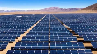 ساخت نیروگاه بسیار بزرگ خورشیدی در این شهرستان آغاز شد
