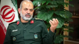 سردار وحیدی: دشمن صهیونیستی زیر فشار موشک‌های ایران له شد