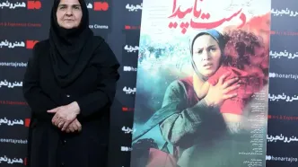اکران افتتاحیه «دست ناپیدا» همراه با تجلیل از انسیه شاه‌حسینی
