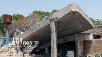 زندان اوین دقایقی پس از حمله؛ از گودال عمیق در اتاق سربازان وظیفه تا بدن‌های سوخته زیر آوار