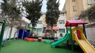 لحظه انفجار مهدکودکی در تهران در جنگ 12 روزه + فیلم