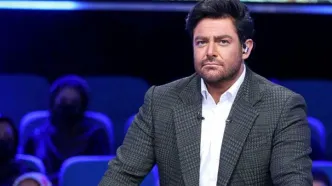 عکس هنری رضا گلزار با برج‌ خلیفه