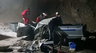 ریزش کوه در مازندران جان ۲ نفر را گرفت