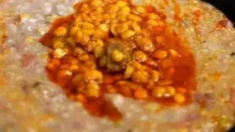 آموزش غذاهای نذری | طرز تهیه شله مشهدی هیئتی ها در خانه | فرمول خوشمزگی + فیلم