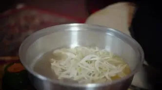 ببینید؛ غذای روستایی در ایران؛ پخت اردک ناردونی در گمج