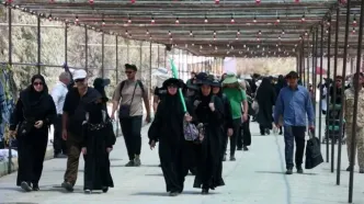 تردد بیش از ۶ هزار زائر از پایانه مرزی خسروی