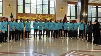 برگزاری مراسم بدرقه تیم ملی فوتبال بانوان در مشهد مقدس