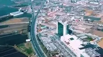 نمایی زیبا از شهر بابلسر
