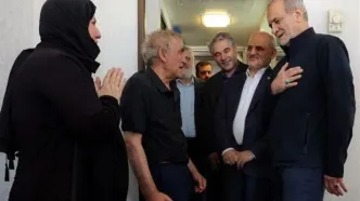 بازدید پزشکیان از وضعیت خانواده‌های جنگ‌زده